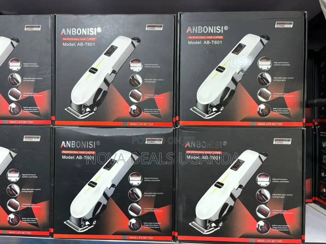 Anbonisi Professional Rechargeable Hair Clipper Cordlessbarbermachine