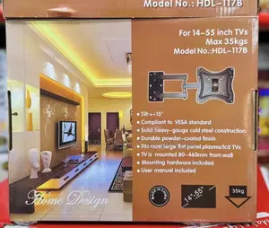 Universal Rotating Wall Mount Bracket 14–55inch Heavy Duty Tv Holder