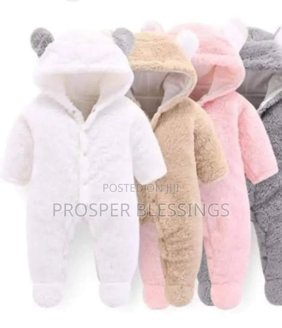 Fleece Baby Rompers