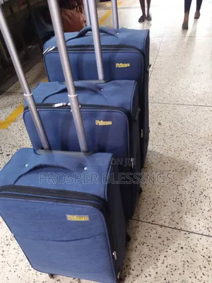Aset of Fabric Suitcase