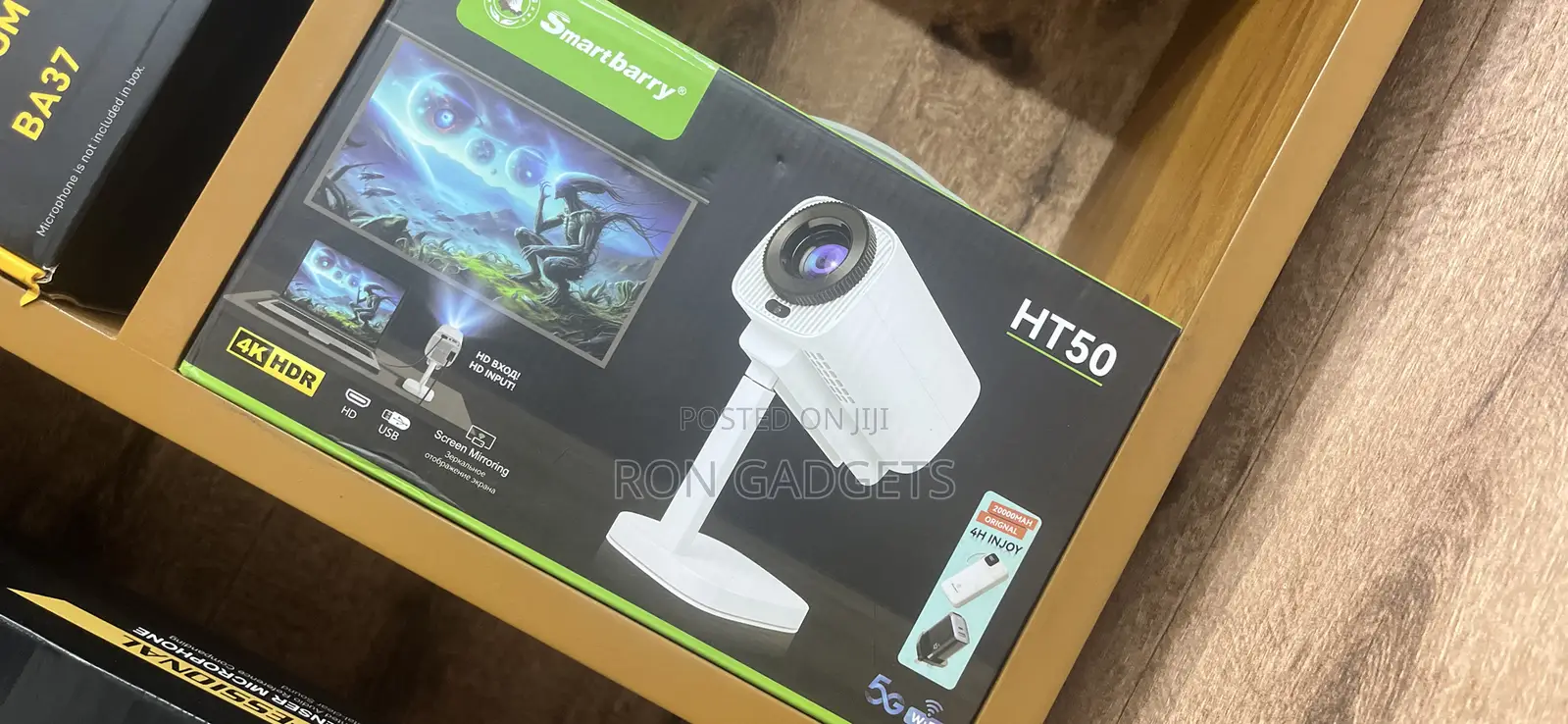 Rechargeable Smart Projector