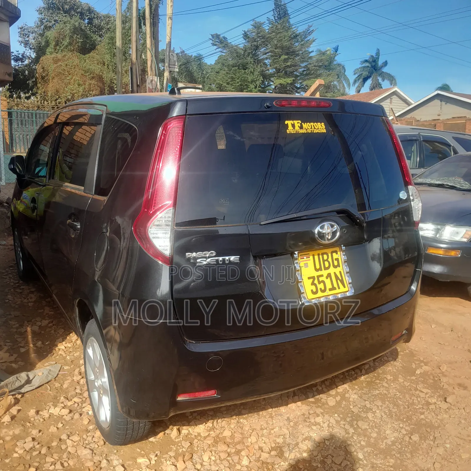 Toyota Passo Sette 2012 Black