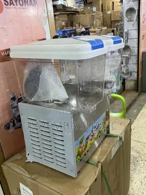 Commercial Double Tank Juice Dispenser