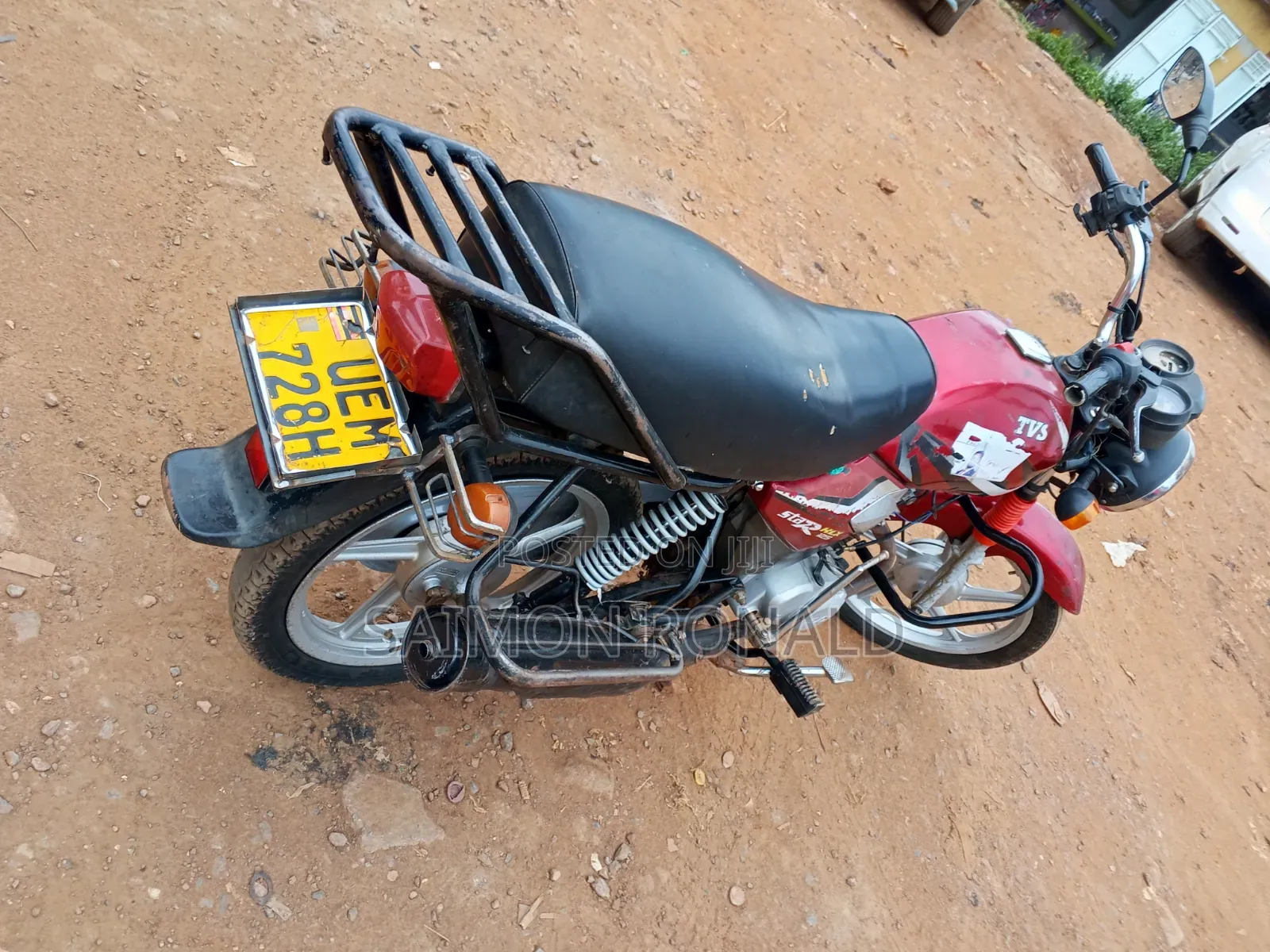 TVS HLX 125 2015 Red