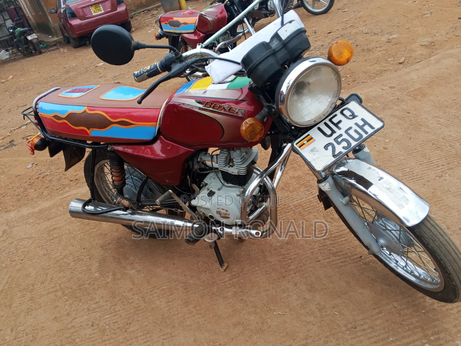 Bajaj Boxer 100 2023 Red