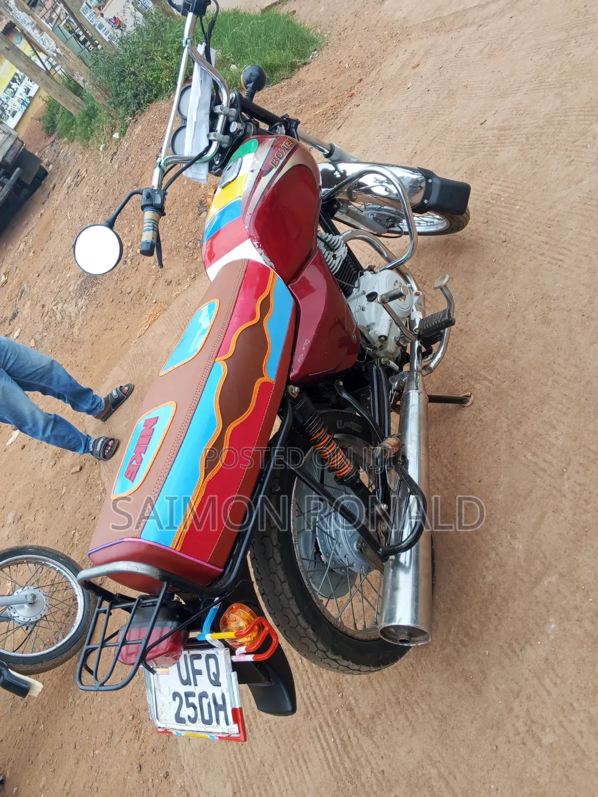 Bajaj Boxer 100 2023 Red