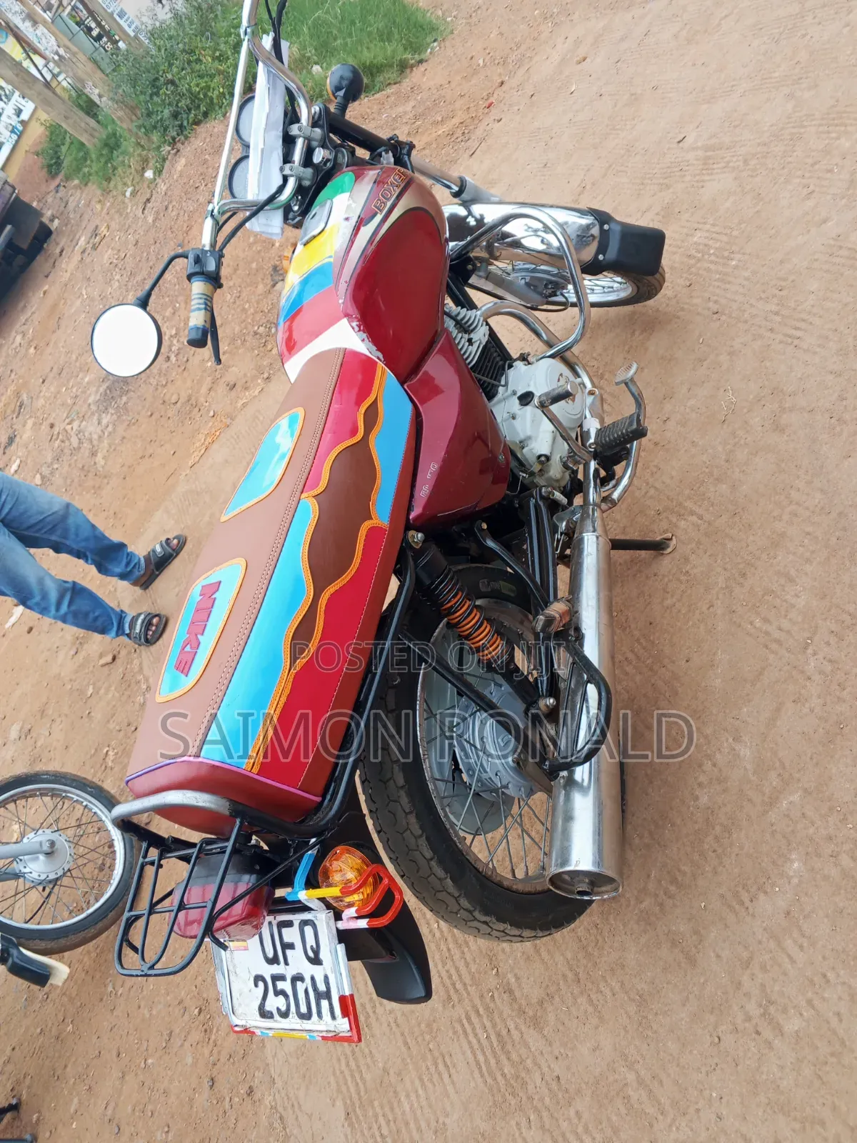 Bajaj Boxer 100 2023 Red