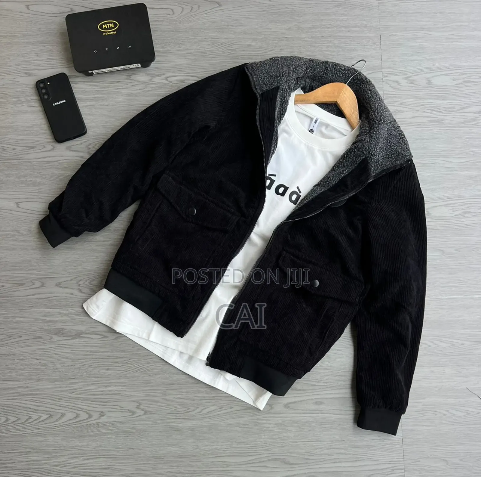 Casual Textured Jackets. Neutral Colours