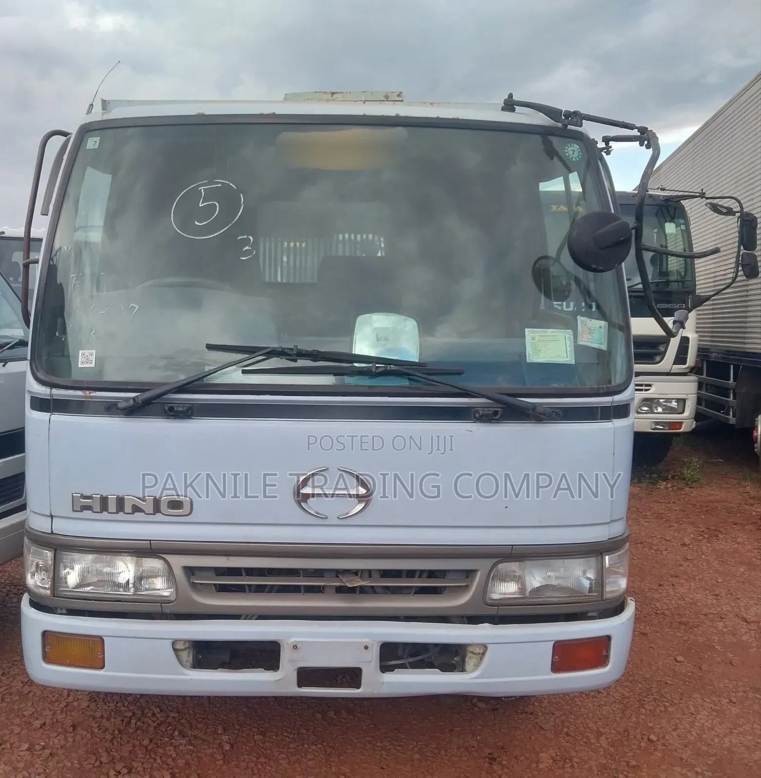 Hino 4 Ton Dump Truck White