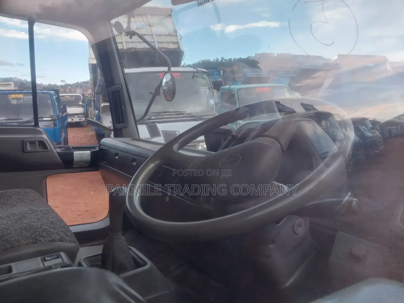 Hino 4 Ton Dump Truck White