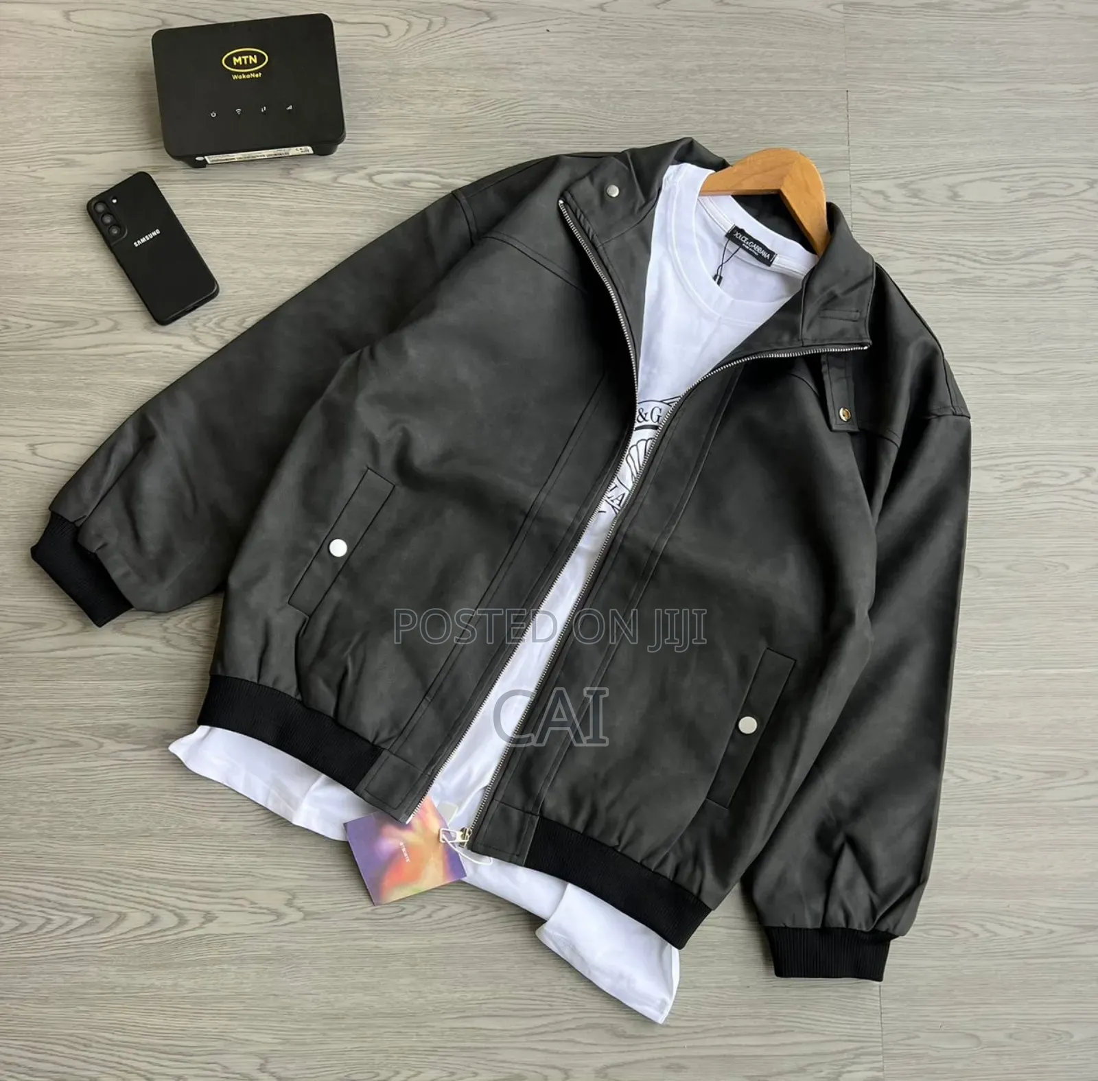 Casual Textured Jackets. Neutral Colours