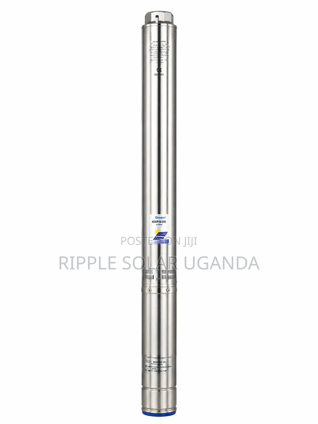 7500w Solar Borehole Pump 250m Head Deep Well Water Pump