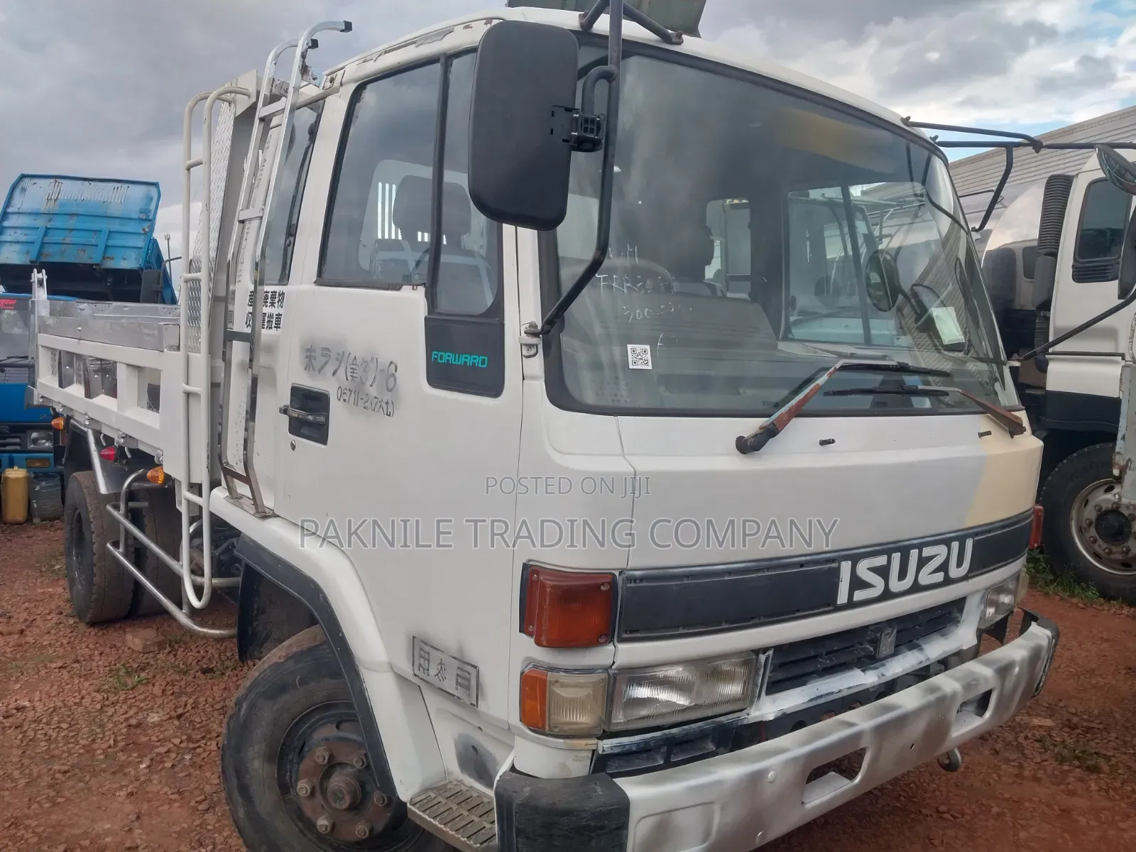 Isuzu 4 Ton Dump Truck 1991 White