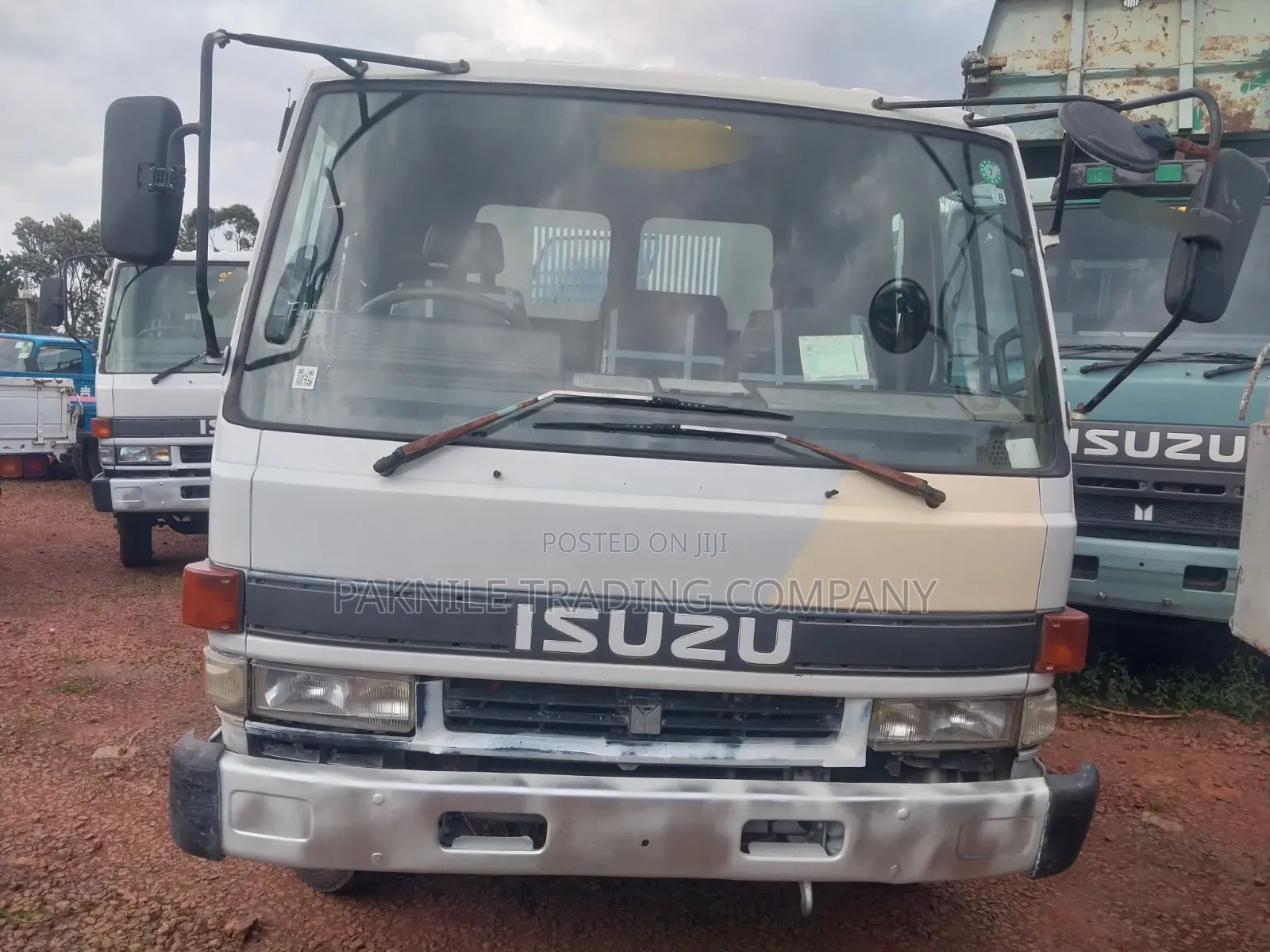 Isuzu 4 Ton Dump Truck 1991 White