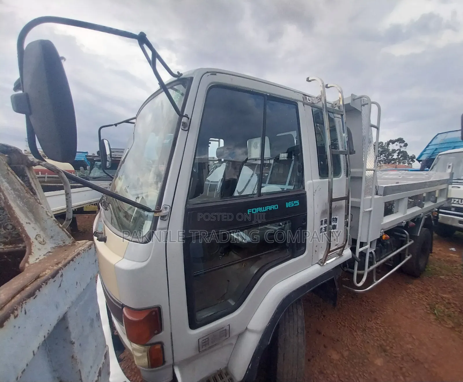 Isuzu 4 Ton Dump Truck 1991 White