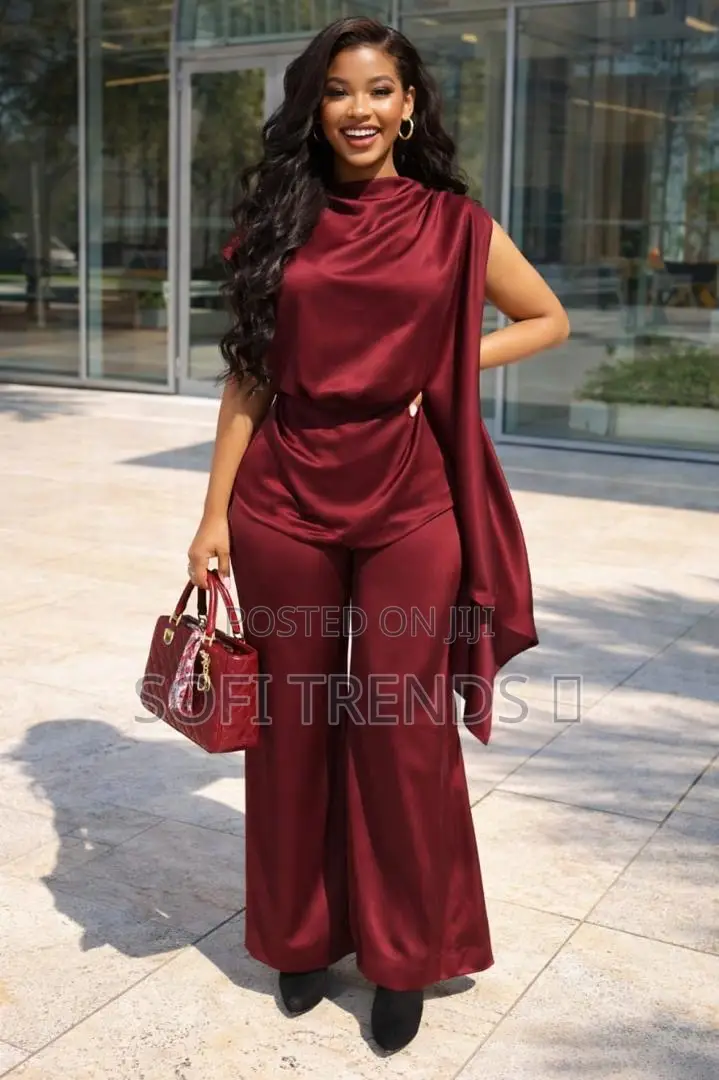 Ladies Silk Two Piece