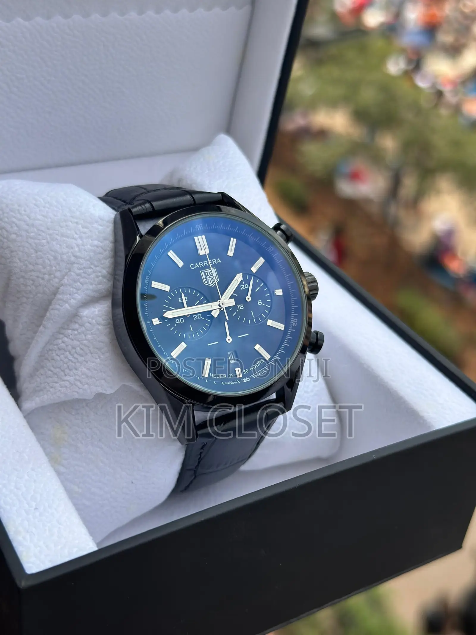 Career Leather Watch
