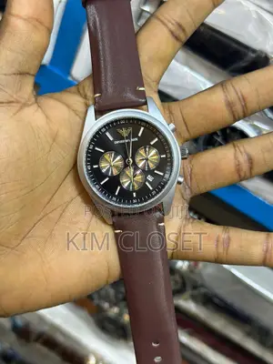 Leather Strap Watch