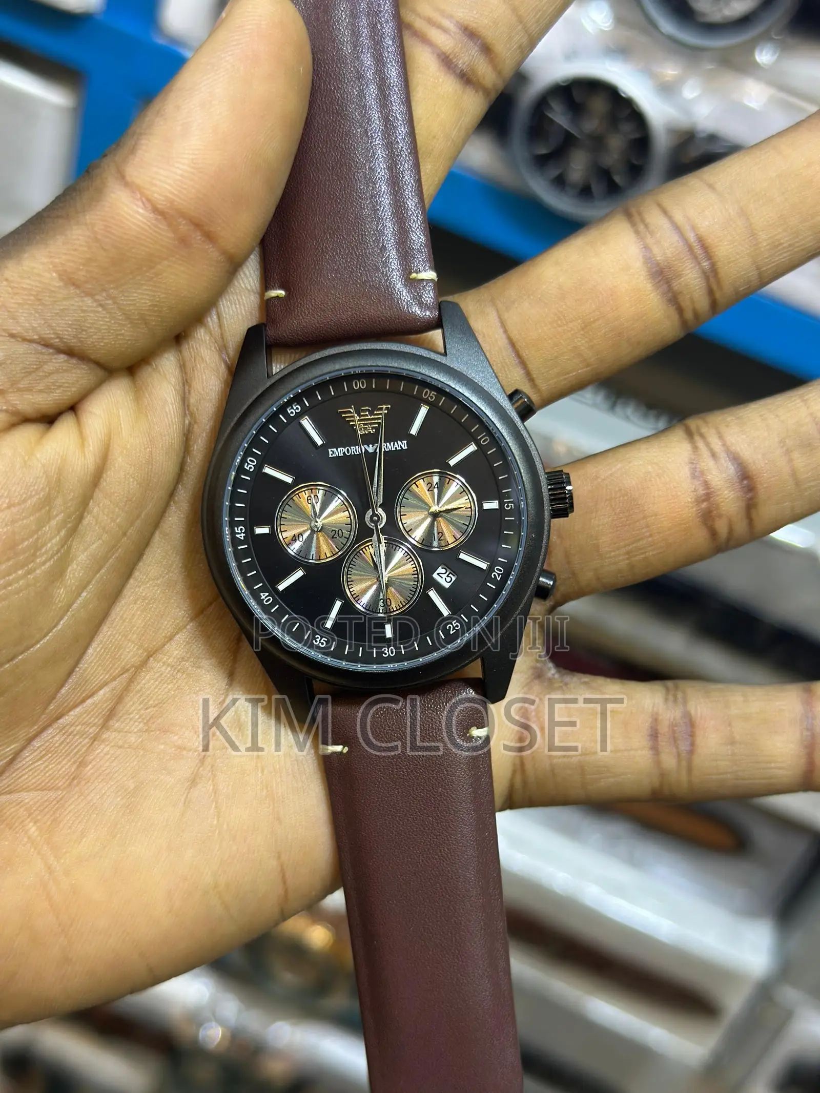 Leather Strap Watch
