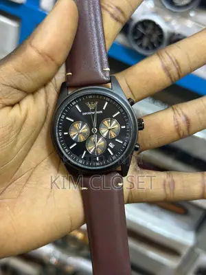 Leather Strap Watch