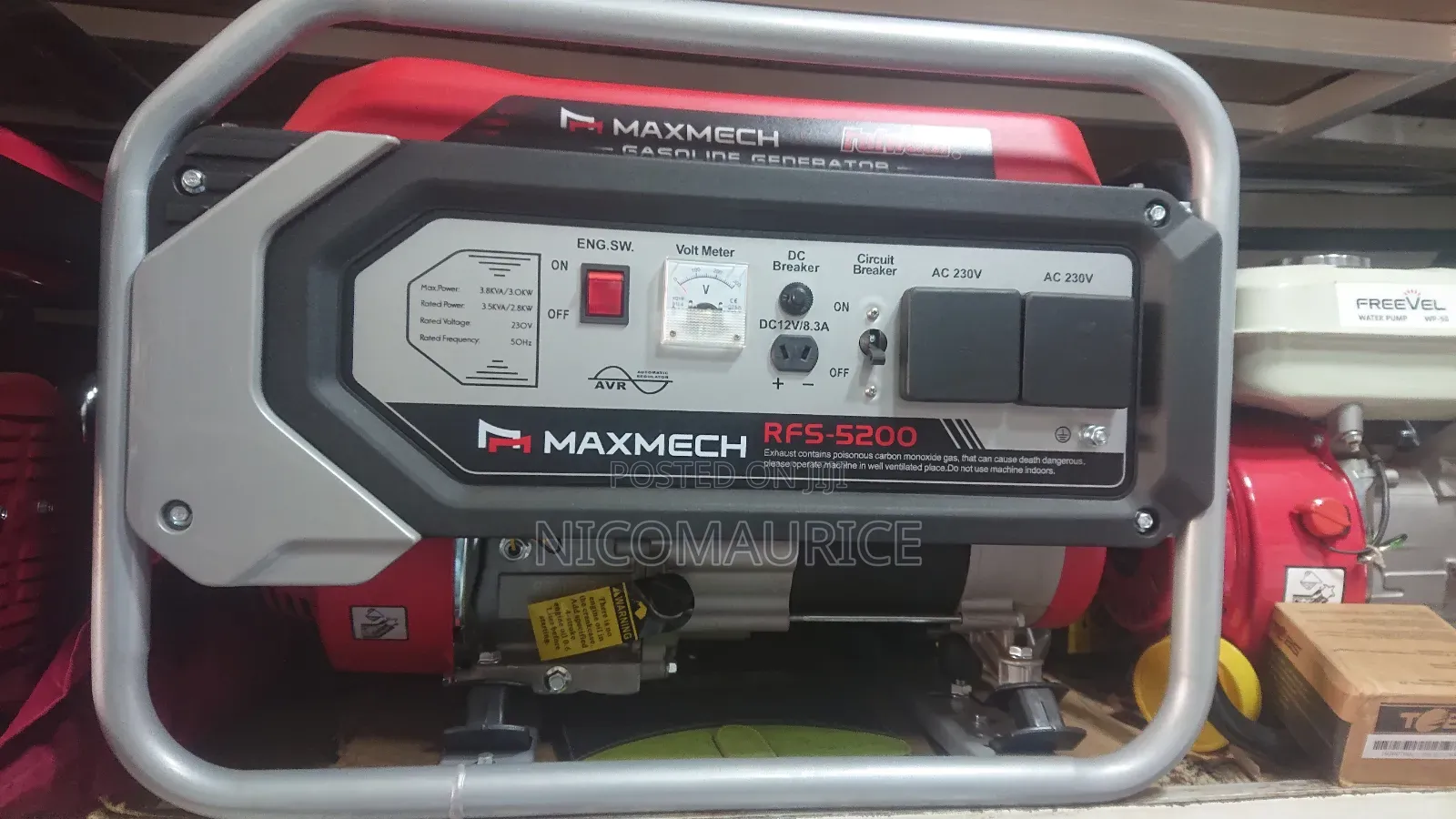 Maxmech Generator 3.5kva