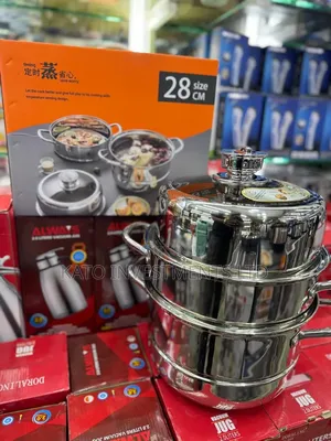 3 Layer 28cm Food Steamer With Timer