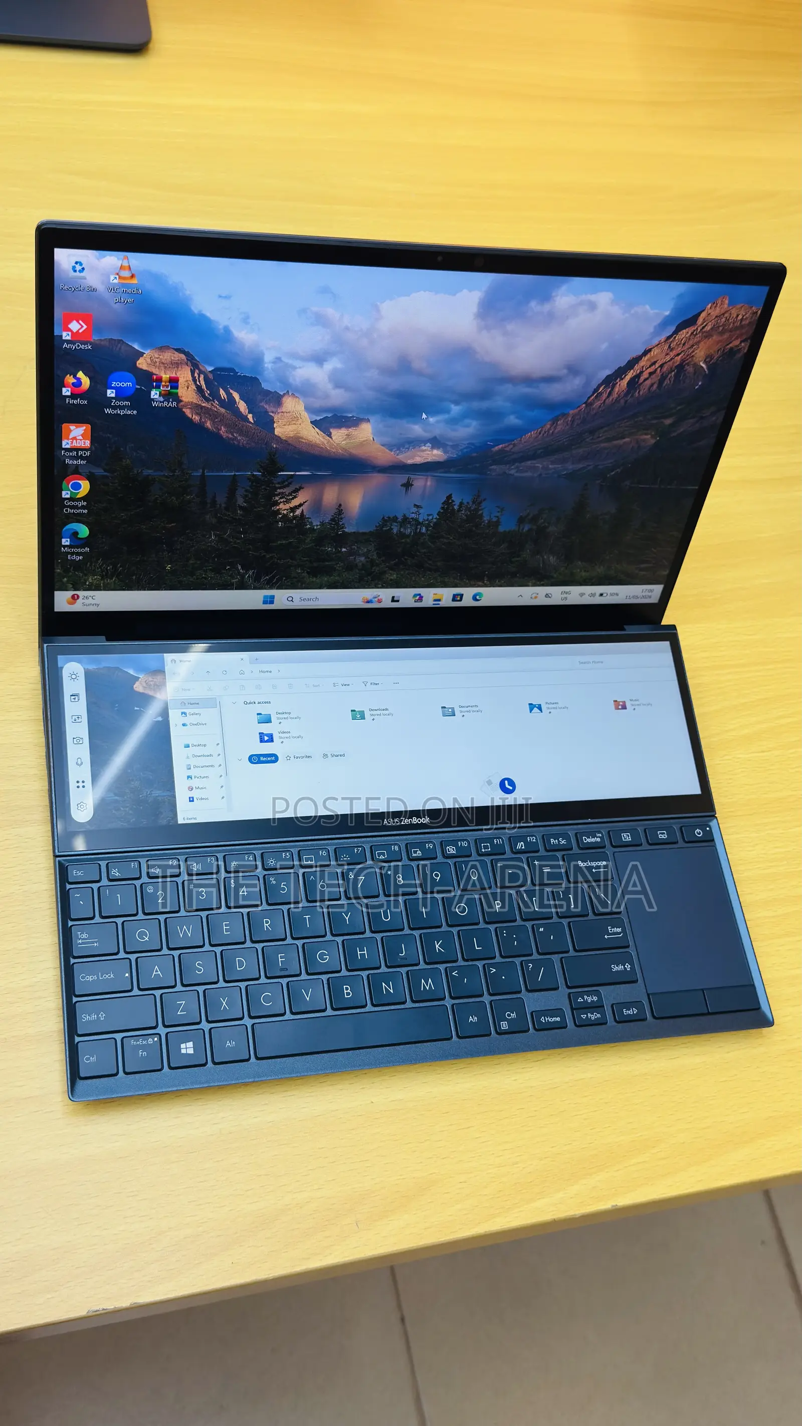 New Laptop Asus Zenbook Duo 14 16GB Intel Core i7 SSD 512GB
