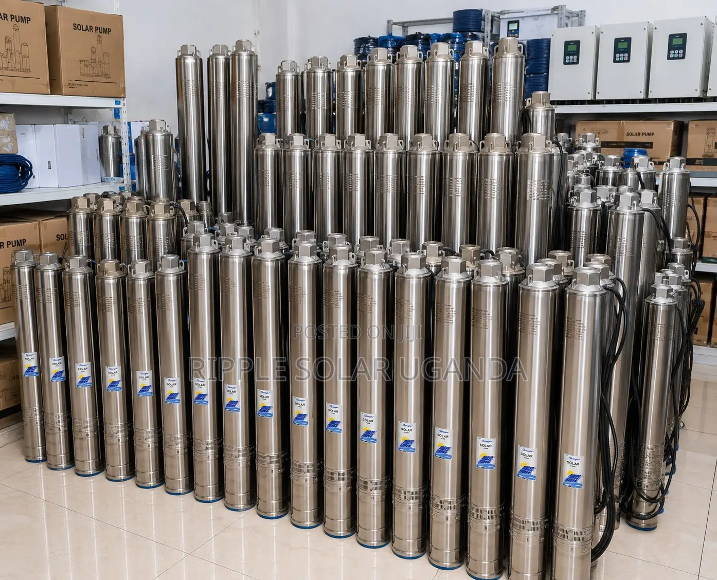 4000w Solar Borehole Pump 280m Head Deep Well Pump