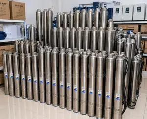 4000w Solar Borehole Pump 280m Head Deep Well Pump