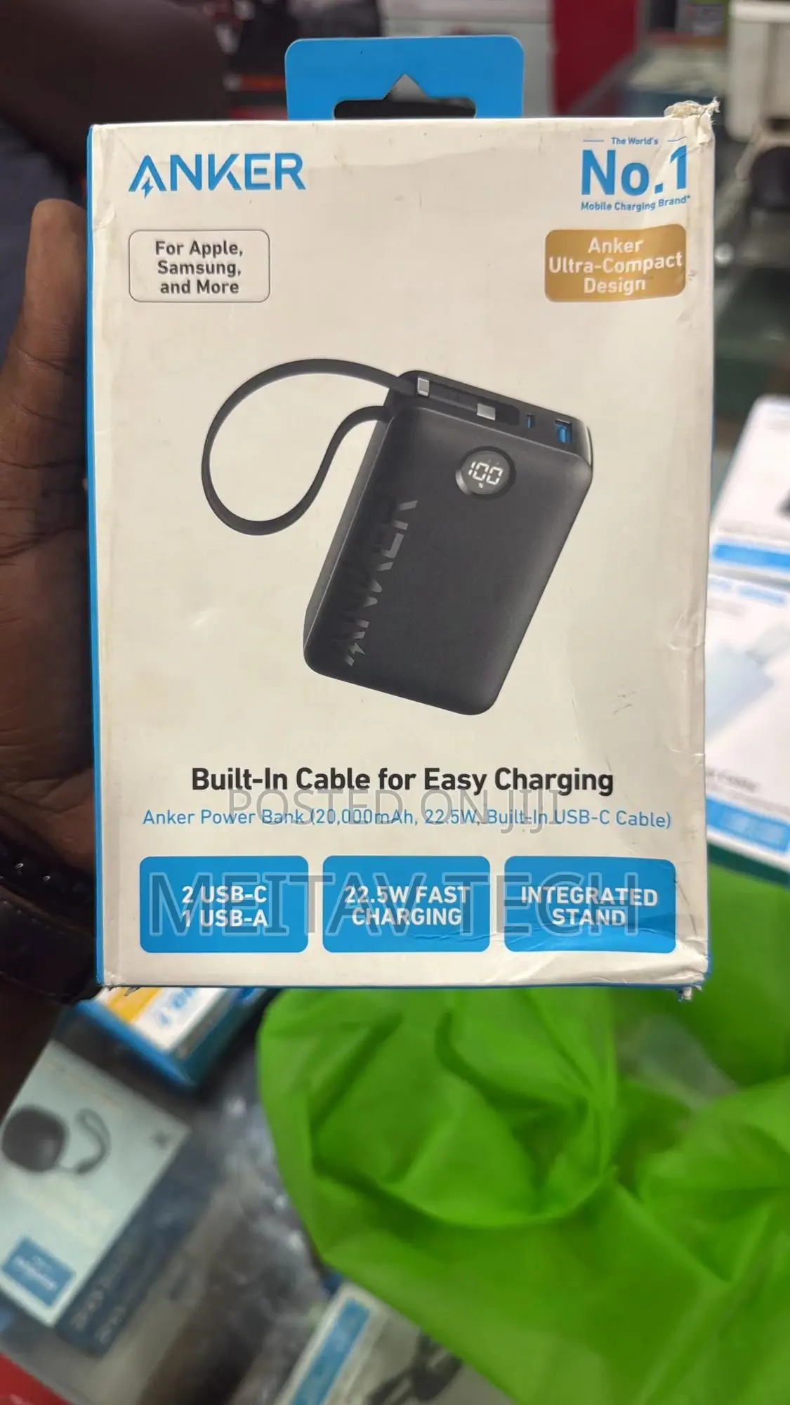 Anker 335 20,000mah 22.5w Power Bank