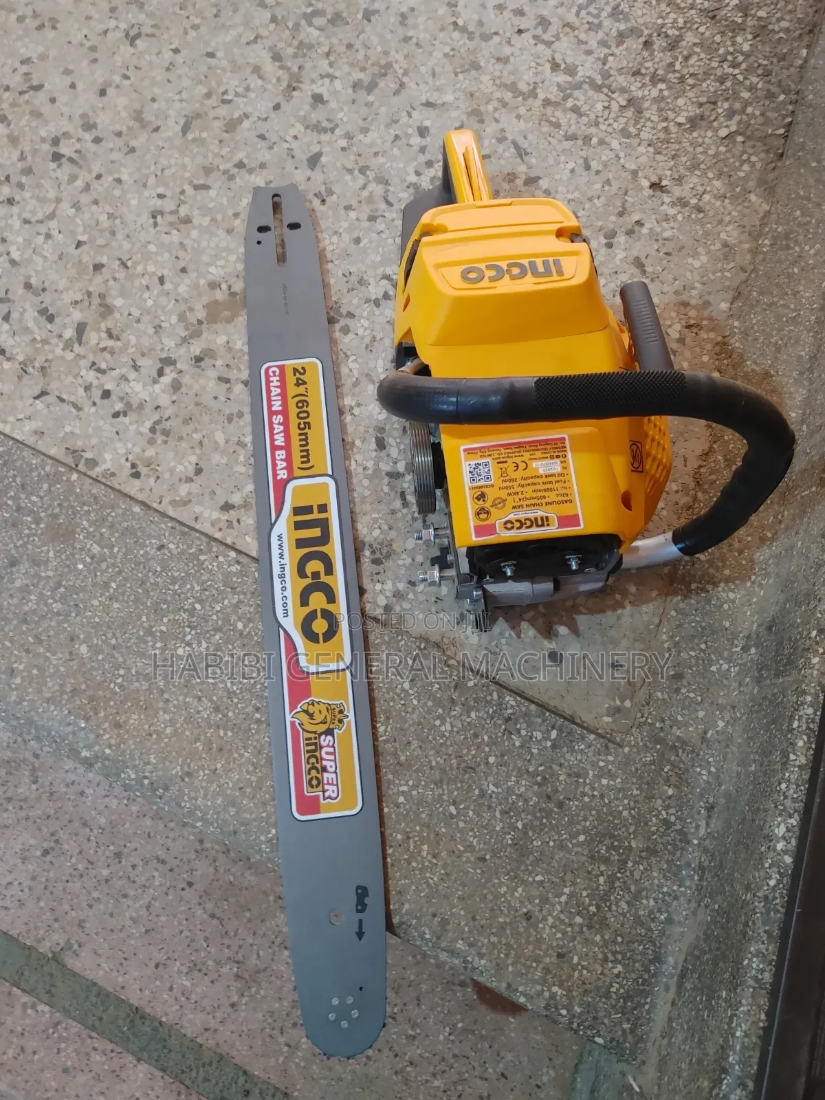 Ingco 24 Inches 2 Stroke Petrol Chainsaws