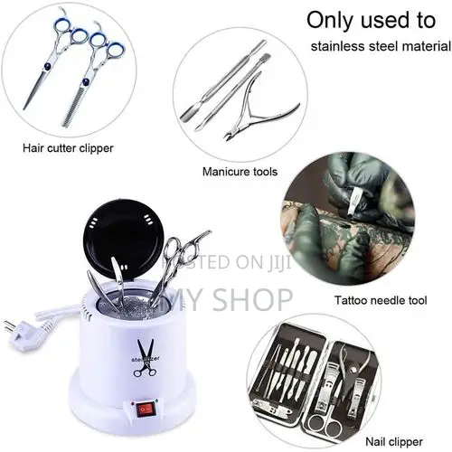 Electric Nail Tools Sterilizer Box for Salons Home Use