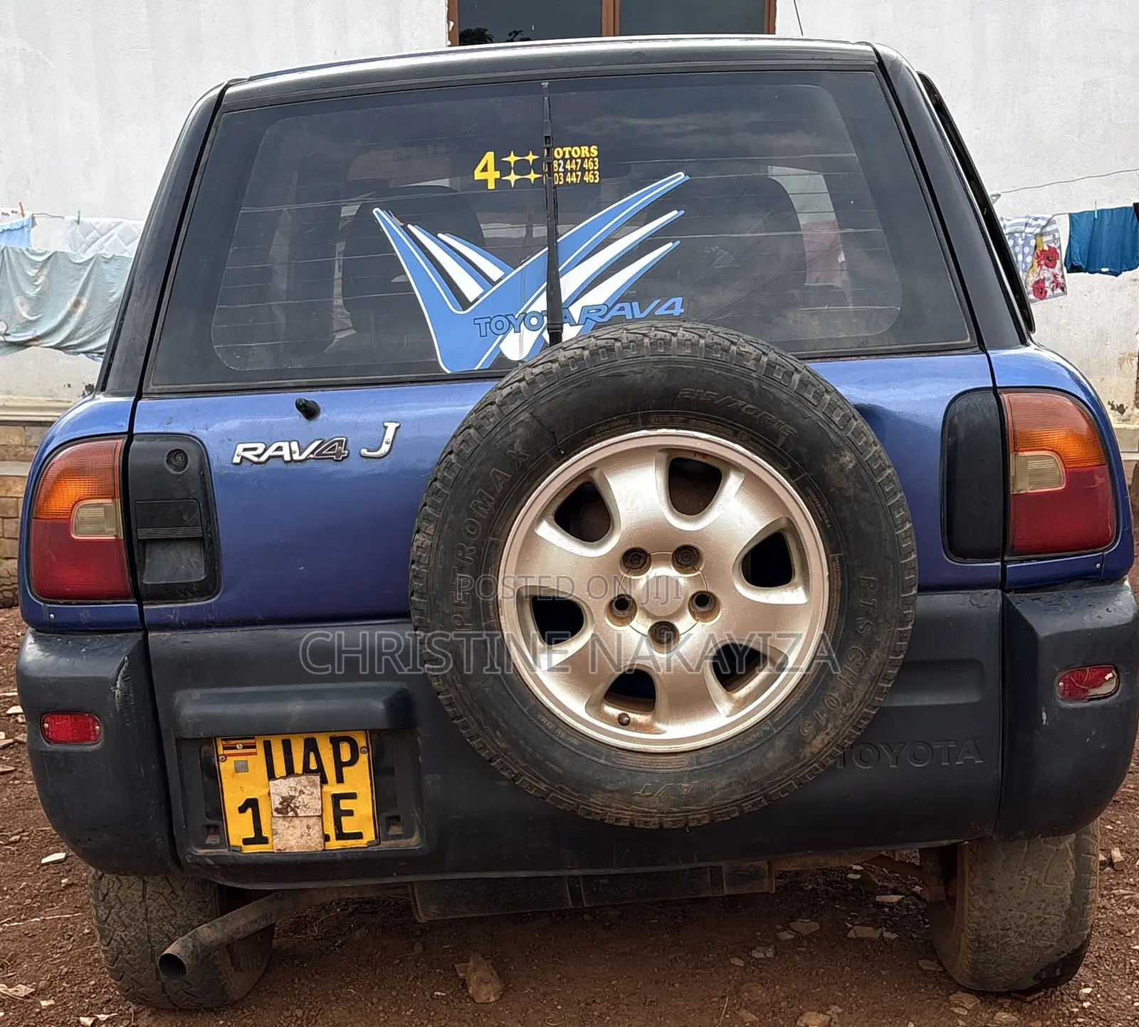 Toyota RAV4 1995 Blue