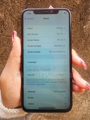 Apple iPhone X 256 GB Black
