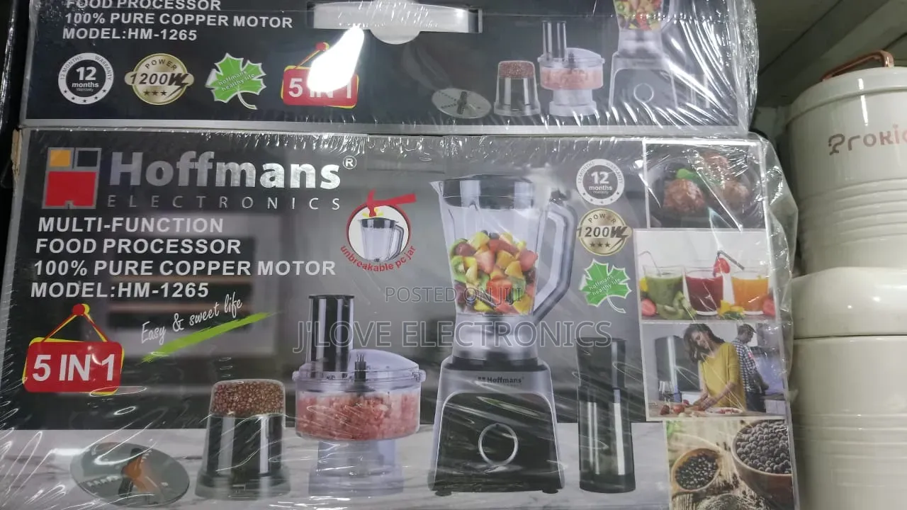 Multi Function Blender With Food Processor