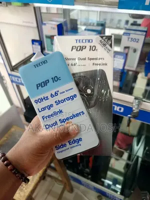 New Tecno Pop 10C 64 GB Silver