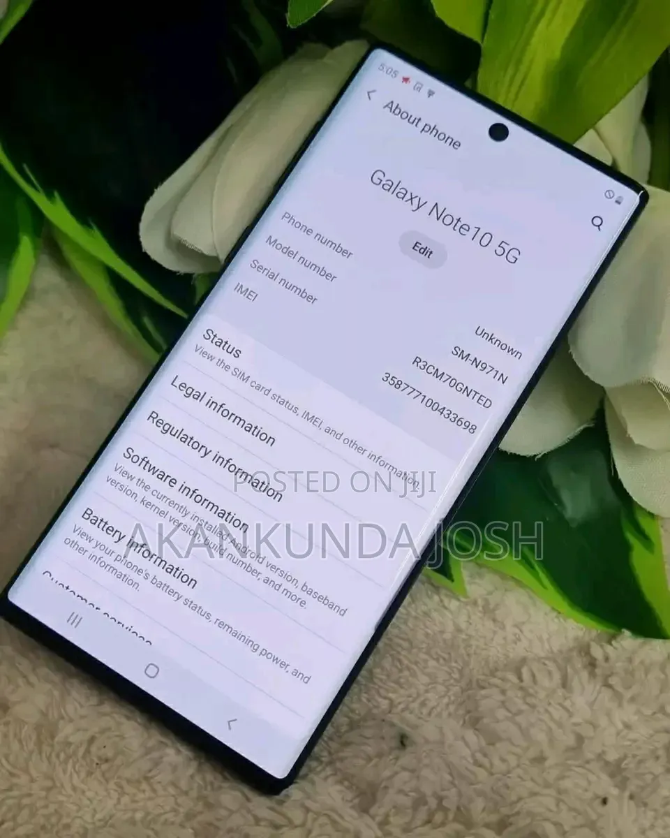 Samsung Galaxy Note 10 Plus 256 GB Black