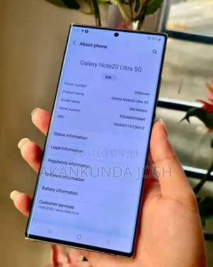 New Samsung Galaxy Note 20 Ultra 256 GB White