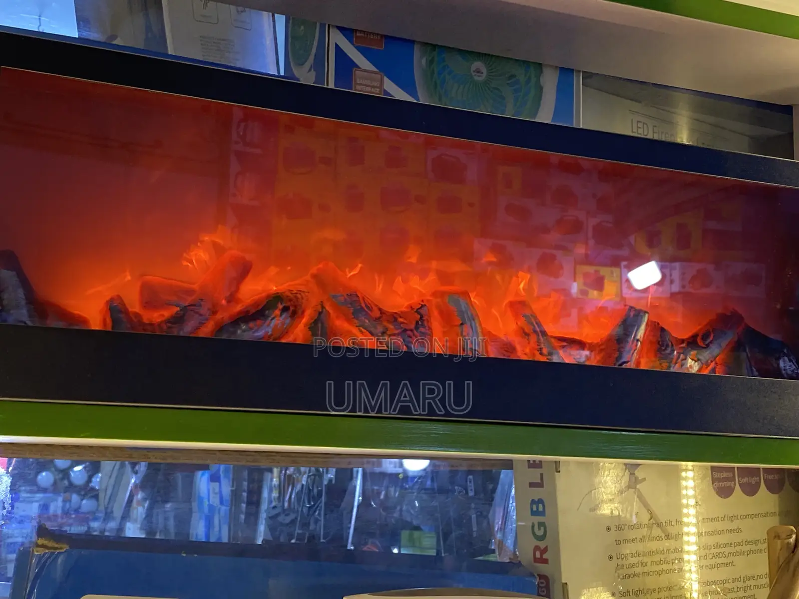 Led Fireplace Lantern