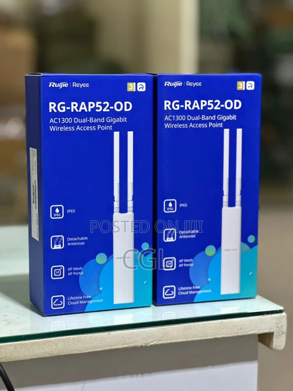 Ruije Reyee Rg-Rap52-Od Ac1300 Dual Band Gigabit Outdoor Acesspoint