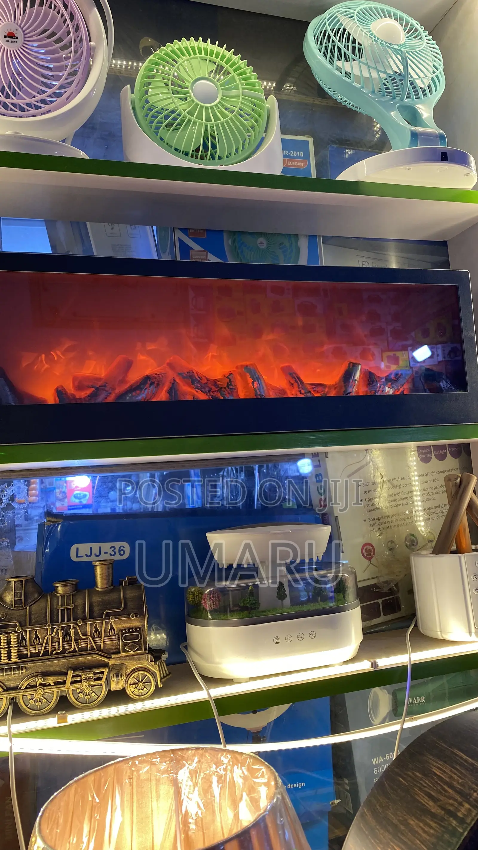 Led Fireplace Lantern