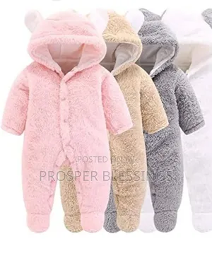 Fleece Baby Rompers