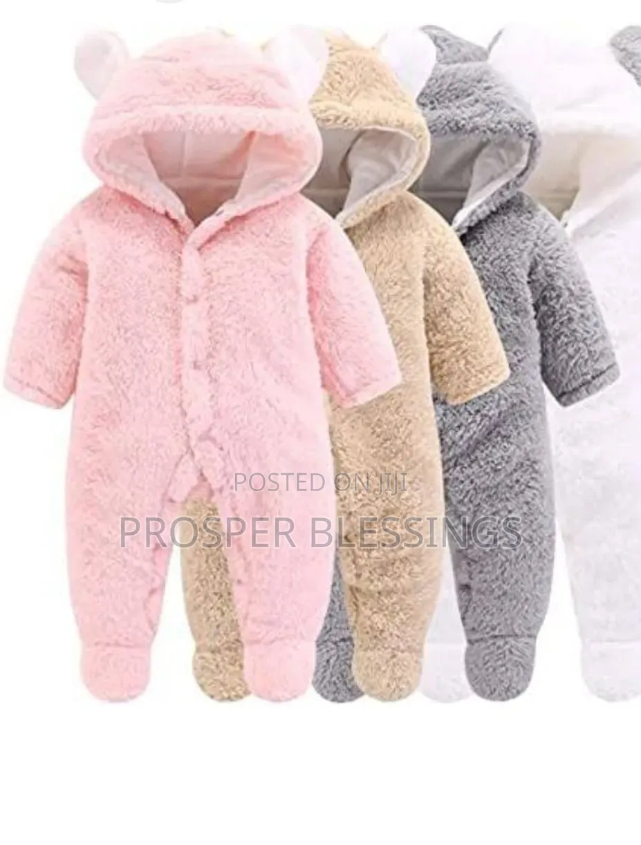 Fleece Baby Rompers