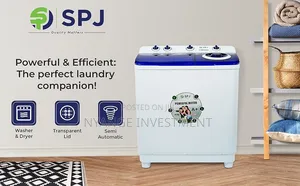 15kg SPJ Washing Machine. Twin Tab Washing Machine