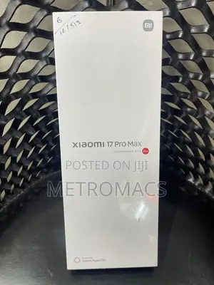New Xiaomi 17 Pro Max 512 GB Black