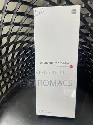 New Xiaomi 17 Pro Max 512 GB Black