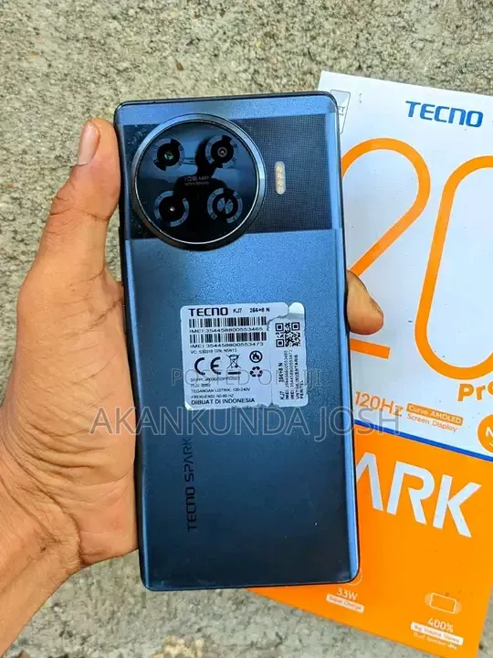 New Tecno Spark 20 Pro Plus 256 GB Black