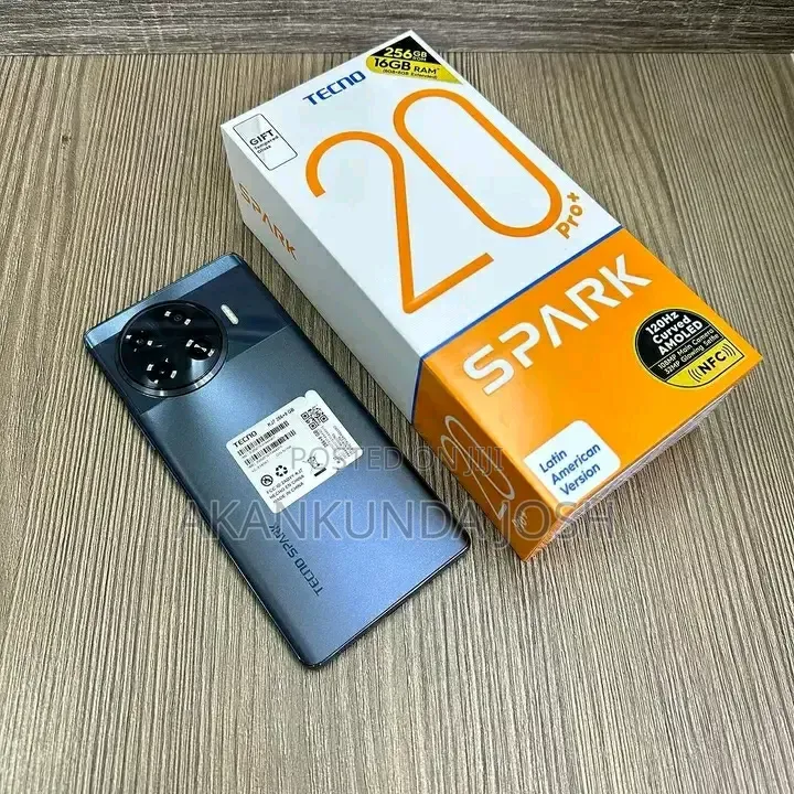 New Tecno Spark 20 Pro Plus 256 GB Blue