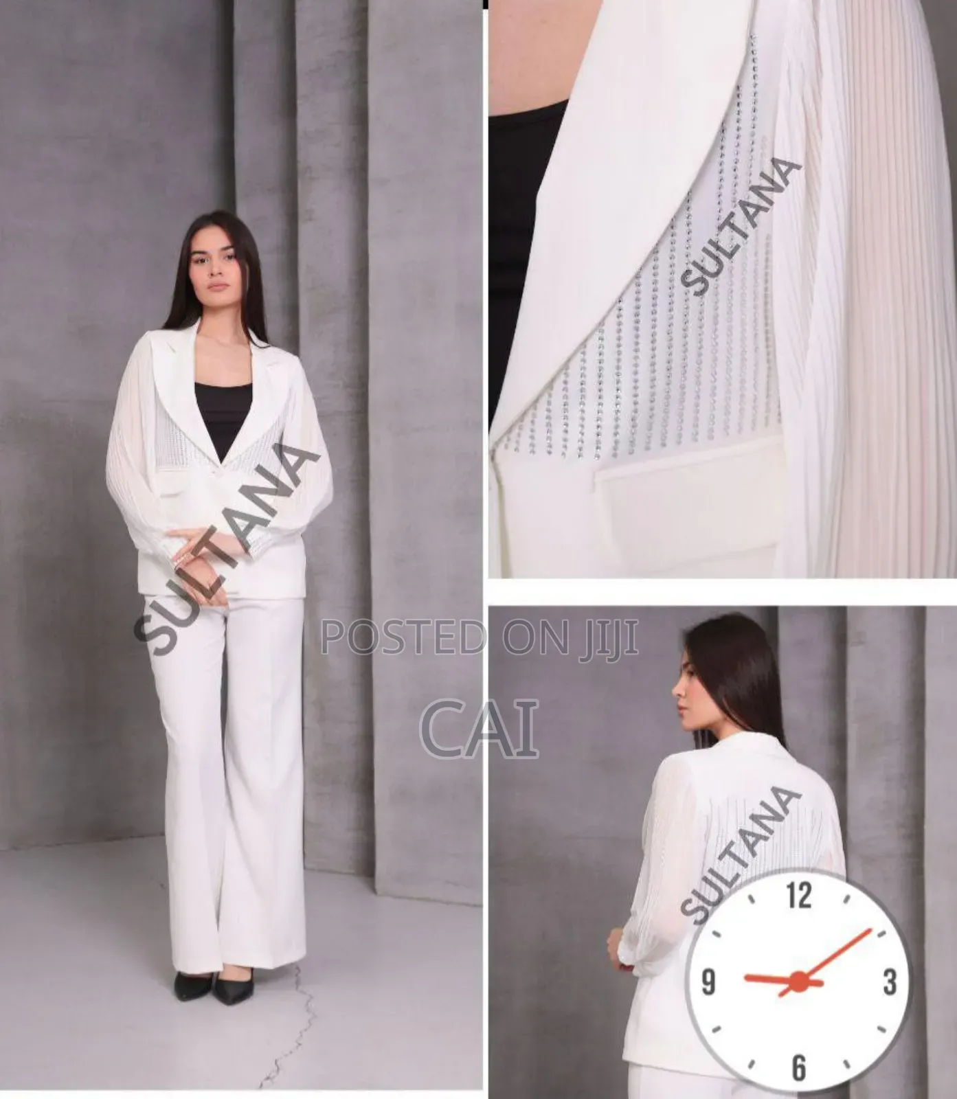 Classy, Structured Two-Piece Pant Full Women's Suits