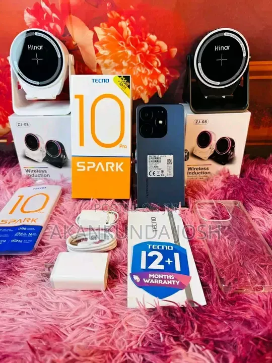 New Tecno Spark 10 Pro 256 GB Black